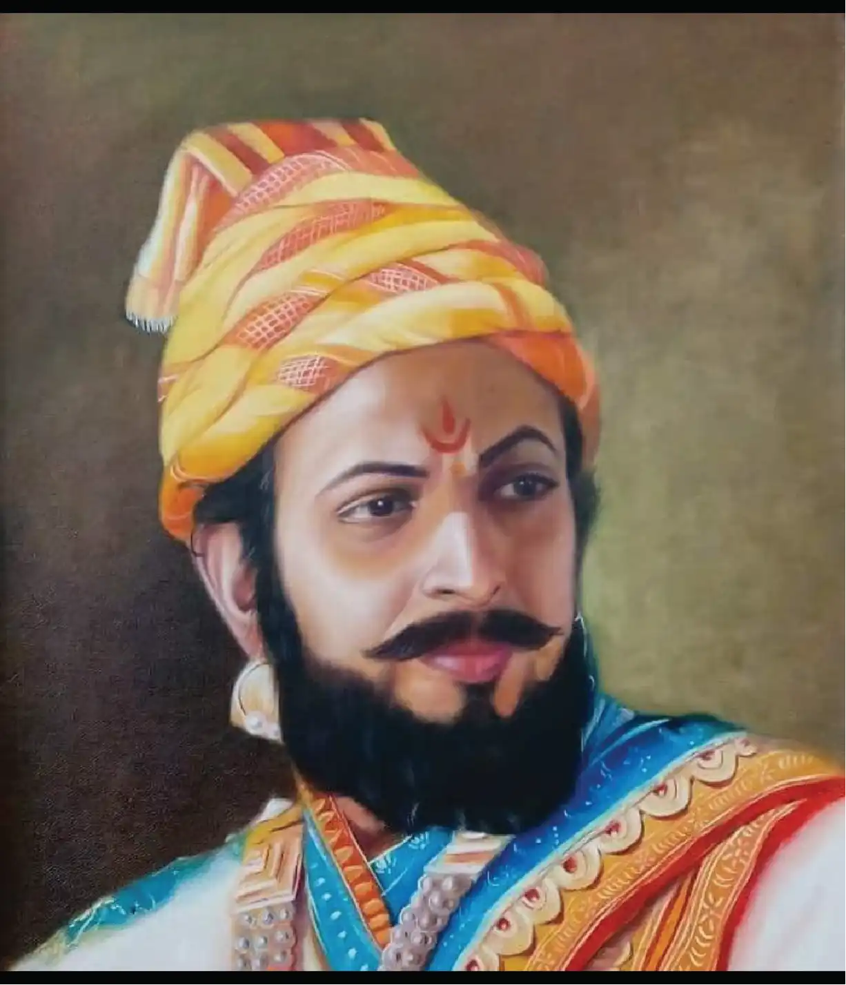 Royal Portrait — Shivaji Maharaj
